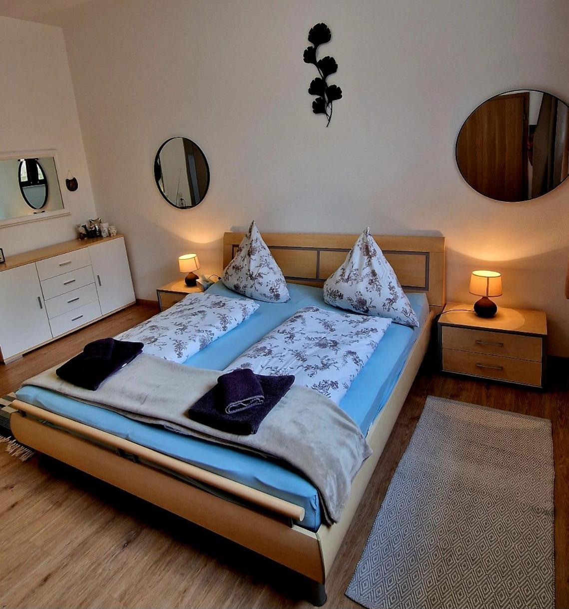 Privatwohnung Rybczynski Undenheim Bagian luar foto